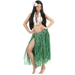 Havajský veniec, biely